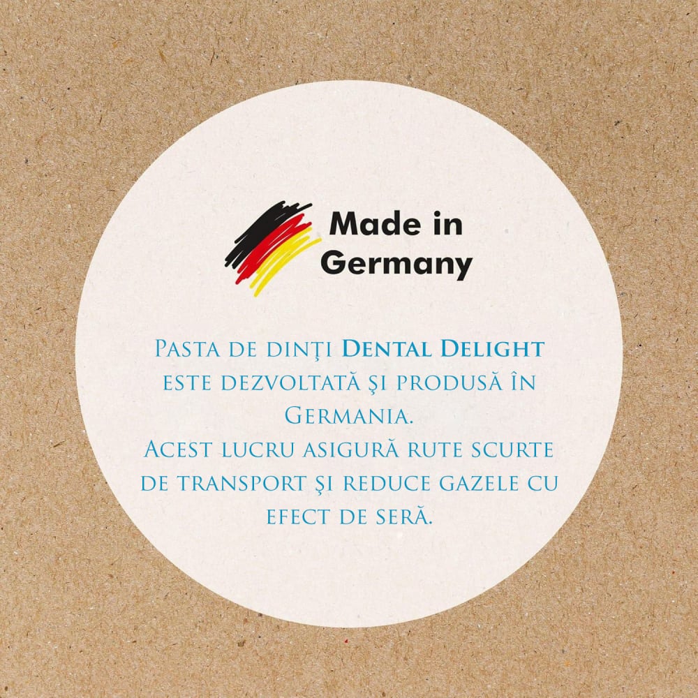 Pastă de Dinţi Vegană cu Aromă Intensă de Afine şi Mentă, Berry Blast, Dental Delight, 75ml [5]