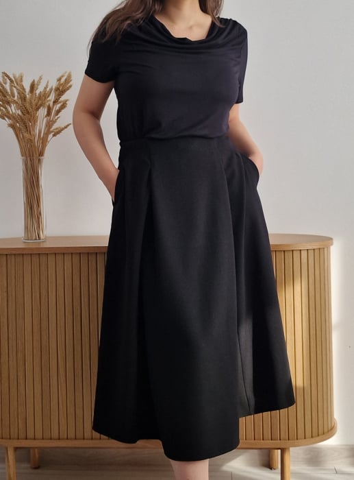 fusta-dama-stofa-neagra-simpla-talie-cute [2]
