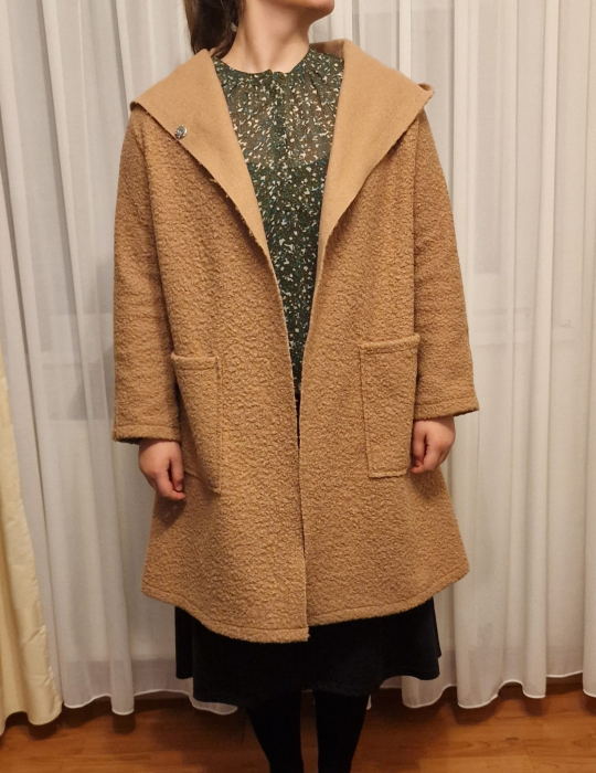 Trench din bucle bej [4]