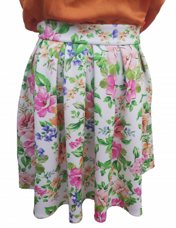 fusta-dama-scuba-florala-plisata-alba [2]