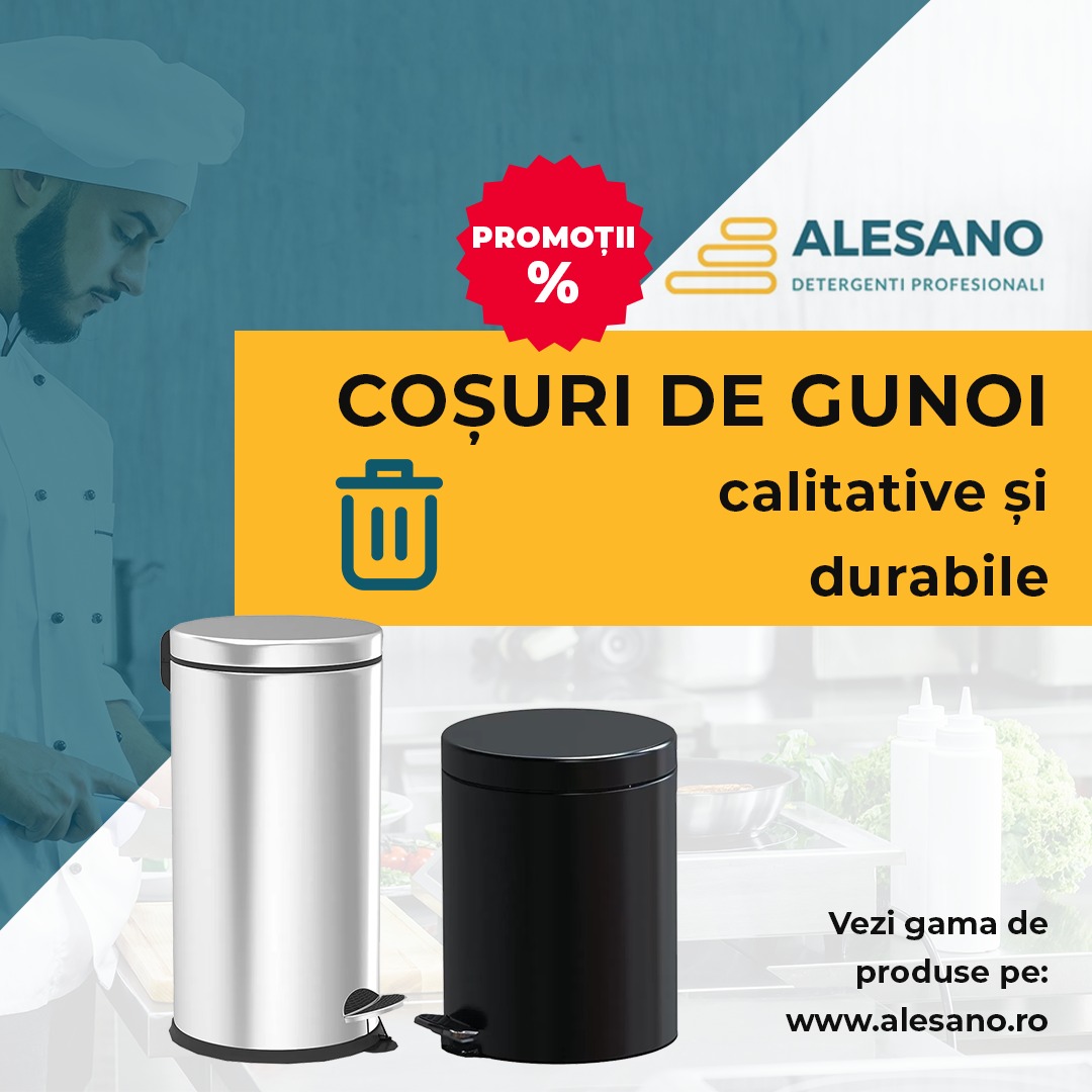 Despre varietatea de cosuri de gunoi de pe Alesano.ro