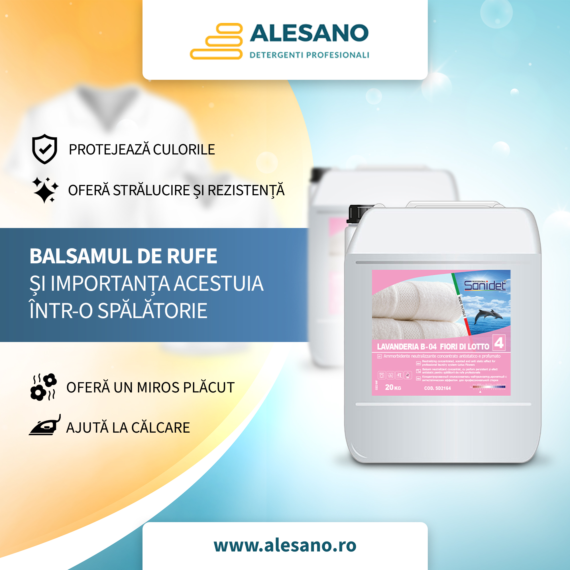 De ce să folosiți balsam pentru rufele dumneavoastră?  