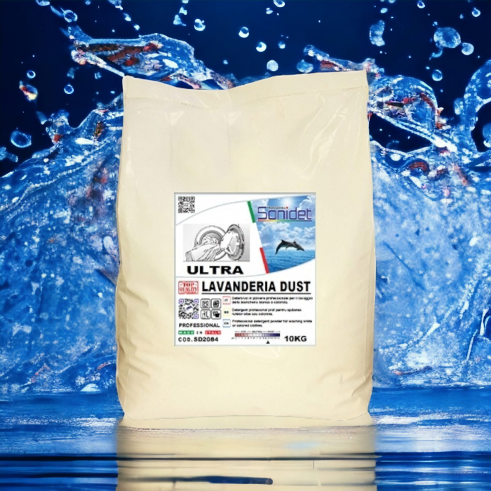 Detergent pudra rufe, 10kg, Sanidet Lavanderia Dust Ultra [3]