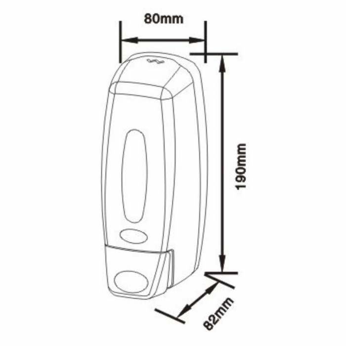DOZATOR SAPUN PLASTIC LIMPIO 360ML [3]