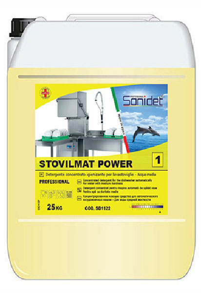 Pachet Profesional HoReCa – Detergent Stovilmat Power 25kg și Clătitor Brillmat Power 25L pentru Mașini de Spălat Vase Automate [3]