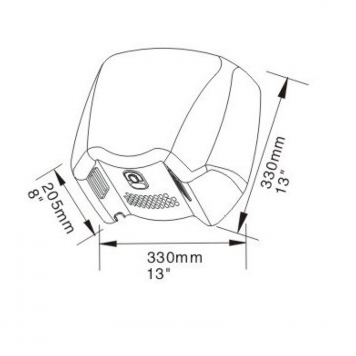 USCATOR DE MAINI INOX SATINAT LIMPIO 1800W [3]