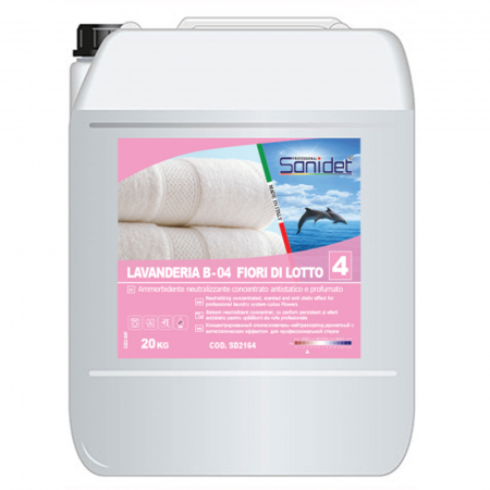 Balsam Profesional rufe, parfumat, cu efect antistatic, 25kg, Sanidet Lavanderia B-04 Fiori di Lotto