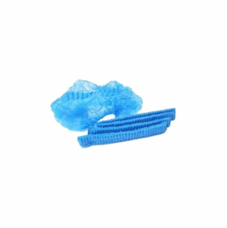 Echipamente Protectie de Unica Folosinta - Bonete unica folosinta, 52 cm, 100 buc, albastre, spunbond, Dr.Aleksander