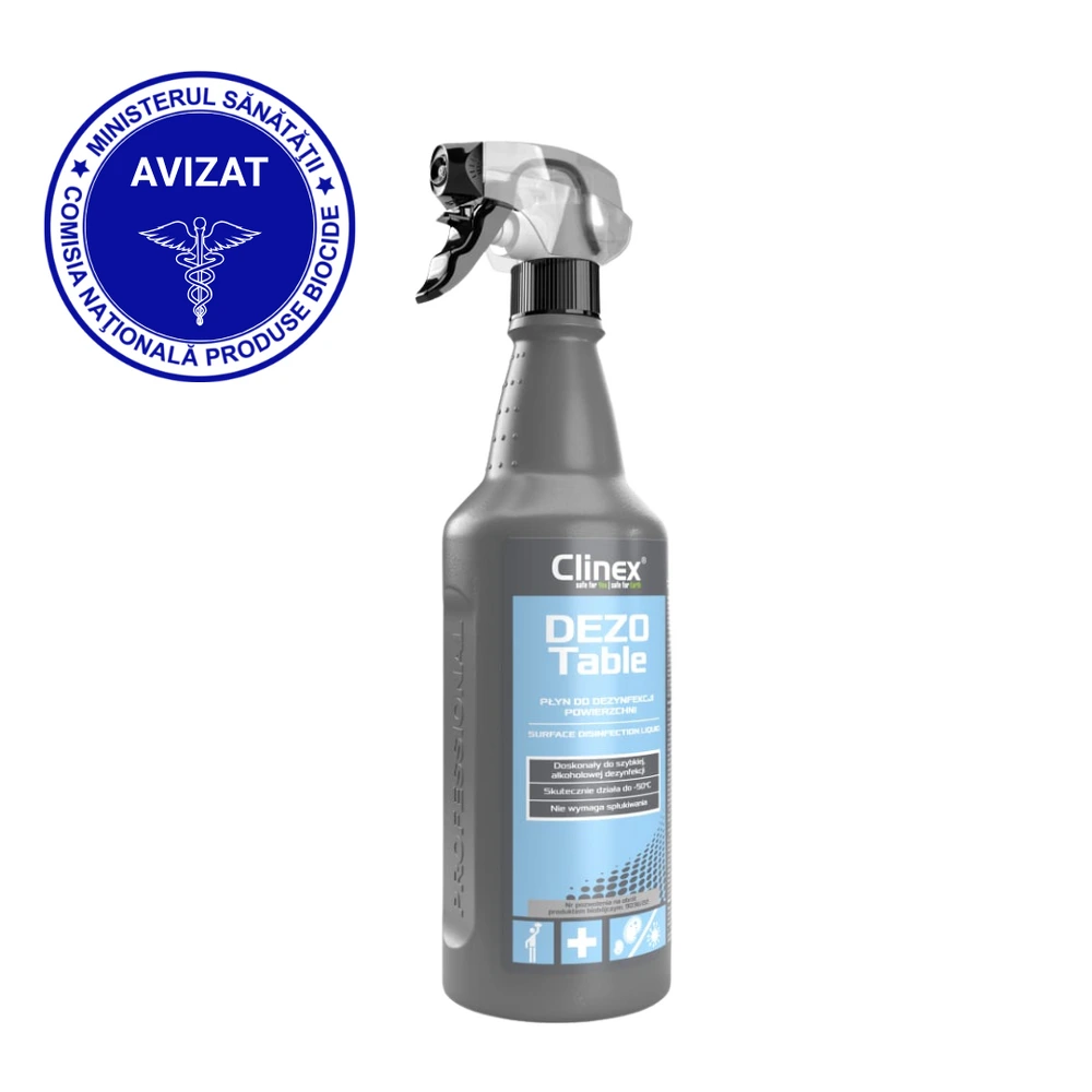 Dezinfectant Suprafete - CLINEX DEZOTable 1L detergent dezinfectant profesional