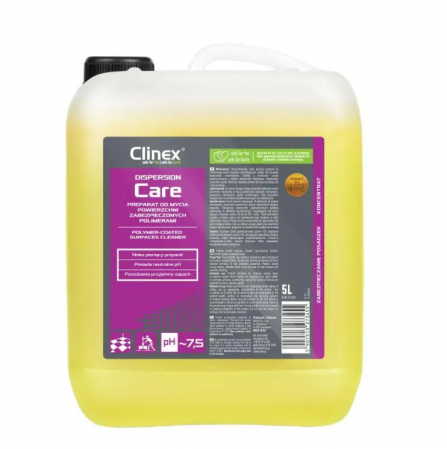 Solutie Curatat Mobila - Clinex Dispersion Care 5L – Detergent Profesional pentru Curățare și Strălucire Suprafețe