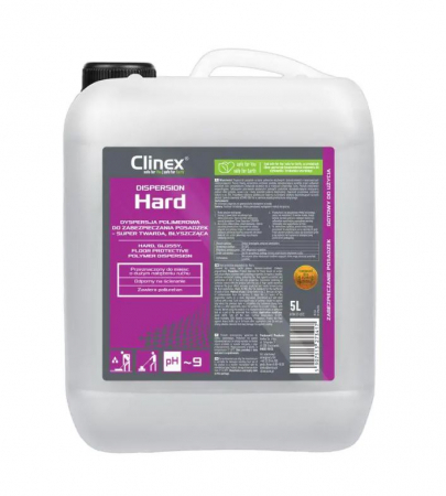 Produse Curatenie Baie - Clinex Dispersion Hard 5L – Detergent Profesional pentru Curățare și Polisare Suprafețe Rigide