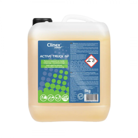 Spuma Activa Auto - Clinex EXPERT+ Active Truck 5L – Detergent Spumă Activă pentru Curățarea Caroseriei Auto