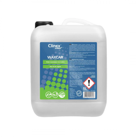 Detergenti - Clinex EXPERT+ Wax Car 5L – Hidro-Ceară Profesională pentru Protecția și Întreținerea Caroseriei Auto