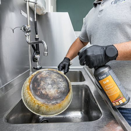 Clinex Grill 1L – Soluție Profesională cu Pulverizator pentru Curățarea Grătarelor și Cuptoarelor [3]