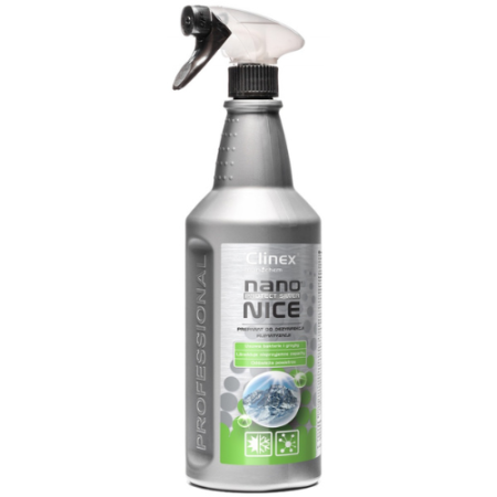 Dezinfectant Suprafete - CLINEX NanoProtect Silver Nice 1L pulverizator dezinfectant aer conditionat si ventilatie