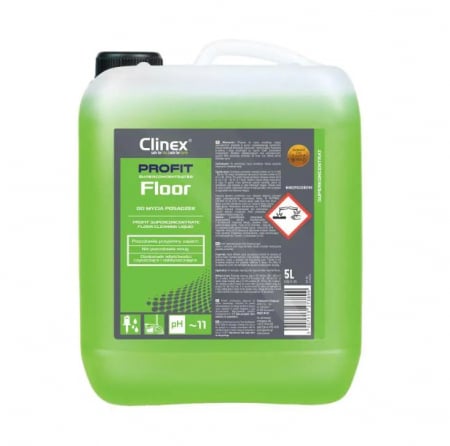 Solutie Pardoseli - Clinex Profit Floor 5L – Soluție Superconcentrată pentru Curățarea Pardoselilor