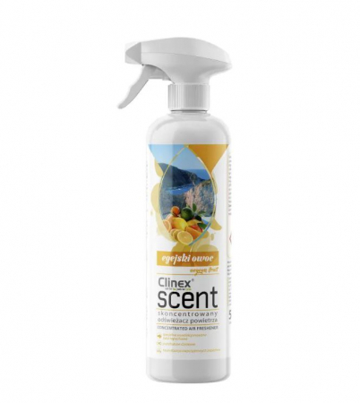 Odorizanti Lichizi - CLINEX Scent Aegean Fruit, 500 ml, cu pulverizator, odorizant de camera
