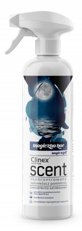 Odorizanti Lichizi - CLINEX Scent Magic Night, 500 ml, cu pulverizator, odorizant de camera
