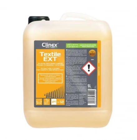 Detergent Lichid - Clinex Textile EXT 5L – Detergent Profesional pentru Covoare și Tapițerii