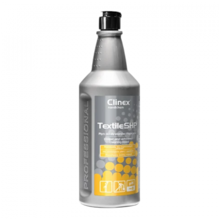 Solutie Curatat Tapiterie Auto - Clinex Textile SHP 1L – Soluție Profesională pentru Curățarea Covoarelor și Tapițeriei