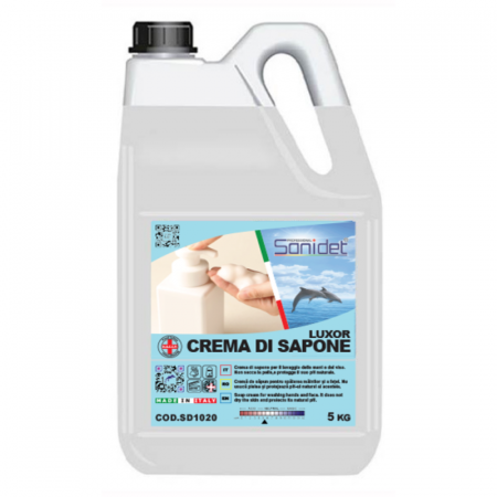 Sapun Lichid 5 Litri - Crema de Săpun 5L – Crema di Sapone Luxor, Săpun Lichid Hidratant pentru Mâini