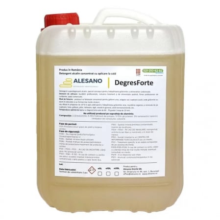 Degresant Universal - Alesano Degres Forte degresant bucătărie spumă alcalină 5L