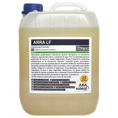 Detergenti - Ara LF, 5L, produs de curățare intensiv concentrat, degresant pentru pardoseli
