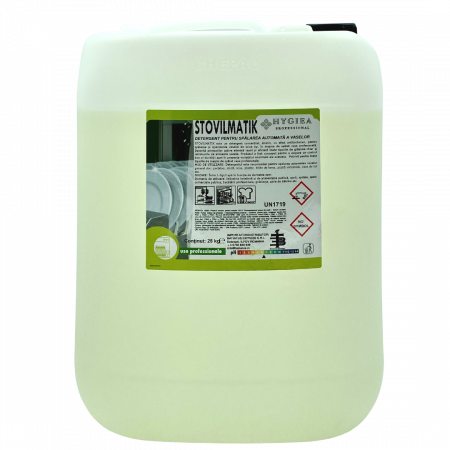 Detergent Automat - Detergent alcalin pentru spălarea automată a vaselor, STOVILMATIK, 25 Kg