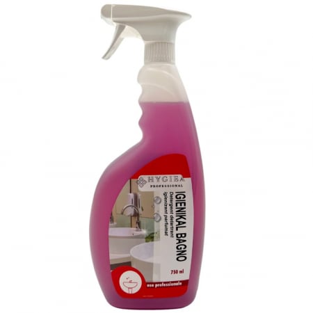 Detergenti - Detergent anticalcar profesional, parfumat, IGIENIKAL BAGNO, 750 ml