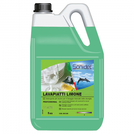 Detergent Vase - Detergent Concentrat cu Parfum de Lămâie pentru Veselă Strălucitoare