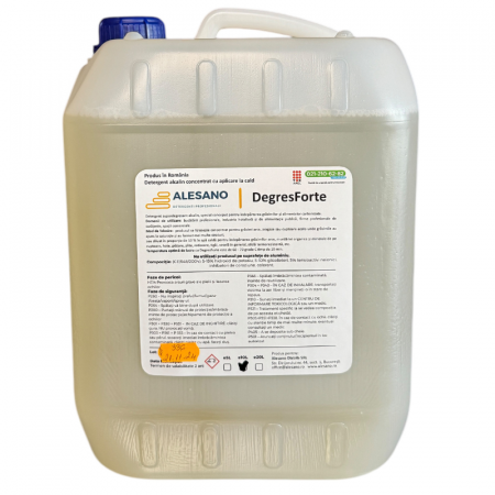 Reduceri - Alesano Degres Forte – Detergent Profesional pentru Grăsimi și Depuneri Carbonizate în Bucătăriile HoReCa