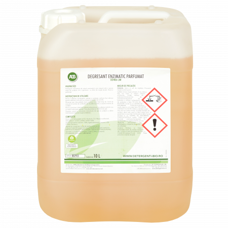 Detergent Enzimatic - Detergent enzimatic parfumat, 10L, Enzymatic Fragrant Cleaner A&B Laboratorios
