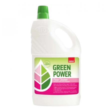 Sano Pardoseli - Detergent Lichid pentru Pardoseli, Green Power ,Floor liquid detergent, 2L