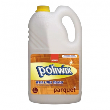 Solutie Pardoseli - Detergent parchet, Poliwix Parchet, 4L