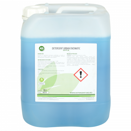 Detergent Enzimatic - Detergent urban parfumat enzimatic, 10L, Urban Fragrant Enzymatic Cleaner A&B Laboratorios