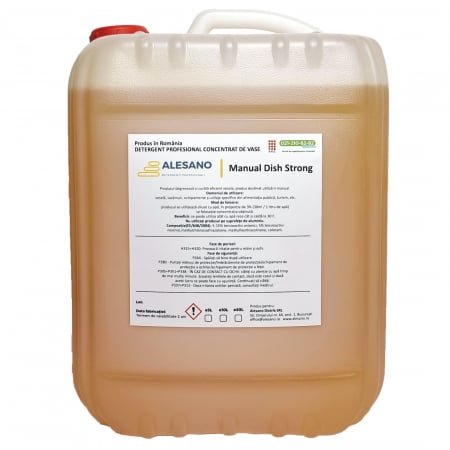 Reduceri - Detergent vase manual profesional concentrat, Alesano ManualDishStrong, 5L
