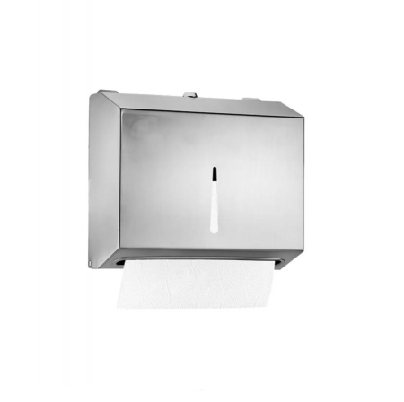 Dispensere / Dozatoare - Dispenser servetele pliate Z, 200 buc, metalic, SMR Professional Hygiene