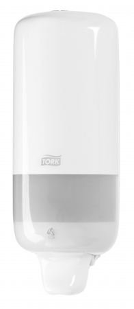 Dozatoare Sapun Lichid - Dispenser TORK Elevation, pentru sapun lichid, 296x112x114mm, (rezerva captiva) - alb