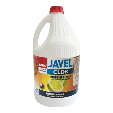 Dezinfectant Suprafete - Gel cu clor, Javel Gel, Bleach gel, 4L