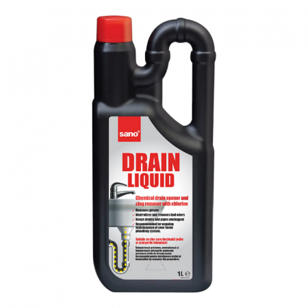 Detergenti - Gel pentru desfundat conductele, Drain Unblocker Gel, Gel drain unblocker, 1L