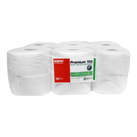 Consumabile Baie / Bucatarie - Hârtie igienică Jumbo mică, MiniJumbo Toilet Paper, 410g / 120M