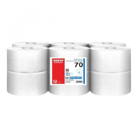 Consumabile Baie / Bucatarie - Hârtie igienică Jumbo mică, MiniJumbo Toilet Paper, 70M