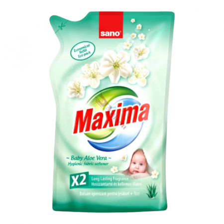 Detergent Rufe - Maxima Balsam Aloe Vera, Softener with extra fragrance power, Aloe Vera, 1L
