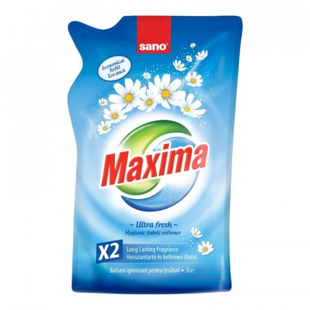 Balsam de Rufe - Maxima Balsam Fresh, Softener with fresh fragrance, Fresh, 1L