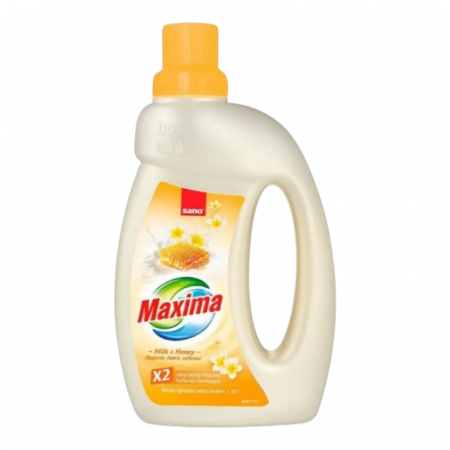 Detergent Rufe - Maxima Balsam Milk & Honey, Softener with milk and honey fragrance, Milk & Honey, 2L