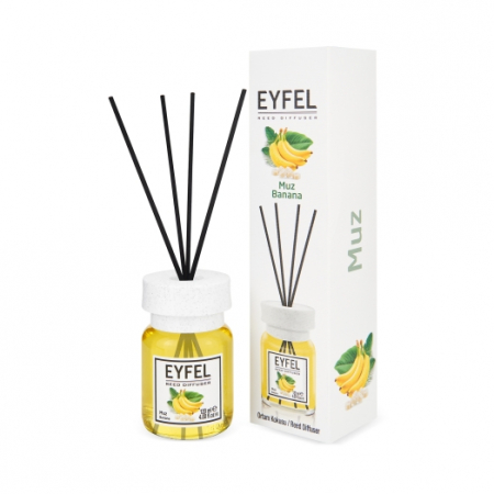 Odorizant Eyfel - Odorizant de camera cu bete 120ml, Banana ,Eyfel