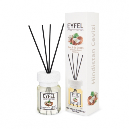 Odorizant Eyfel - Odorizant de camera cu bete 120ml, Coconut , Eyfel