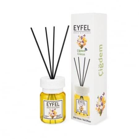 Odorizant Eyfel - Odorizant de camera cu bete 120ml, Crocus ,Eyfel