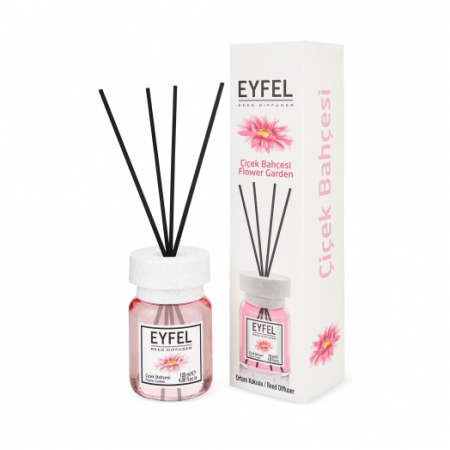 Odorizant Eyfel - Odorizant de camera cu bete 120ml, Flower Garden, Eyfel