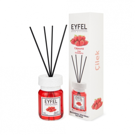 Odorizant Eyfel - Odorizant de camera cu bete 120ml, Strawberry, Eyfel